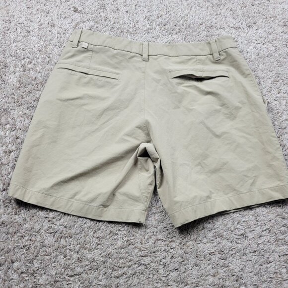 Lululemon Commission Shorts Mens 34 Beige Preppy Chino - Picture 6 of 7